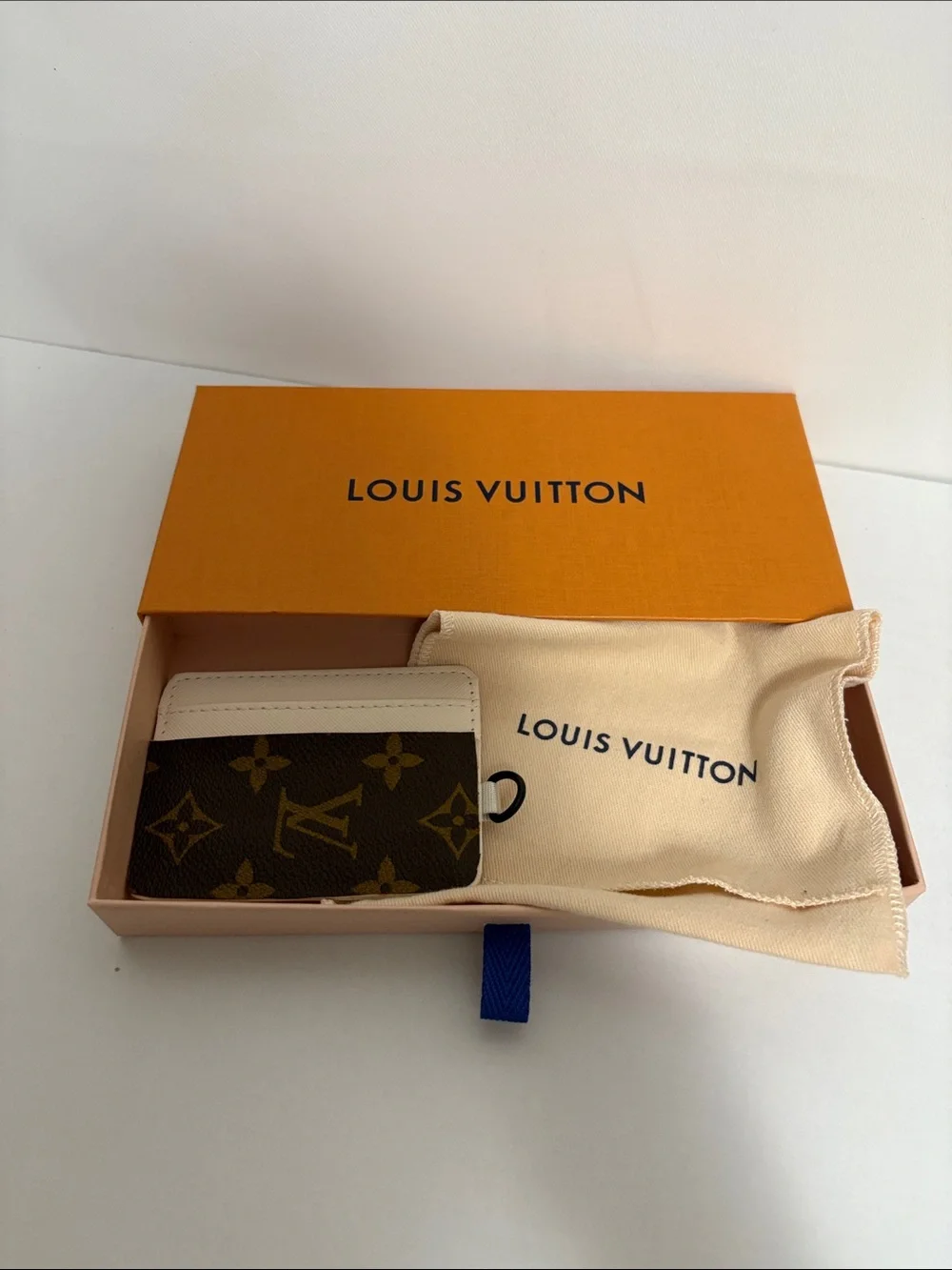 Upcycled Louis Vuitton Monogram Card Holder